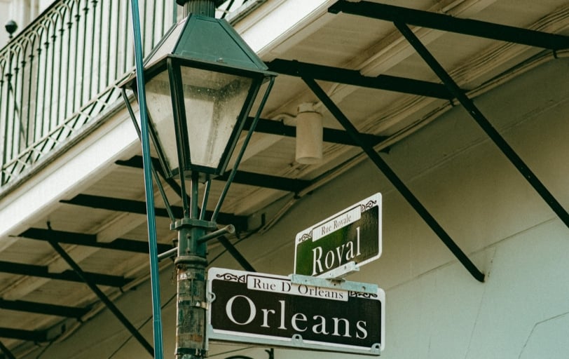 New Orleans Street sign