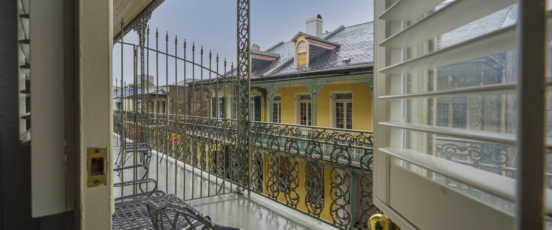 Bourbon Orleans Corner Loft Suite with Balcony