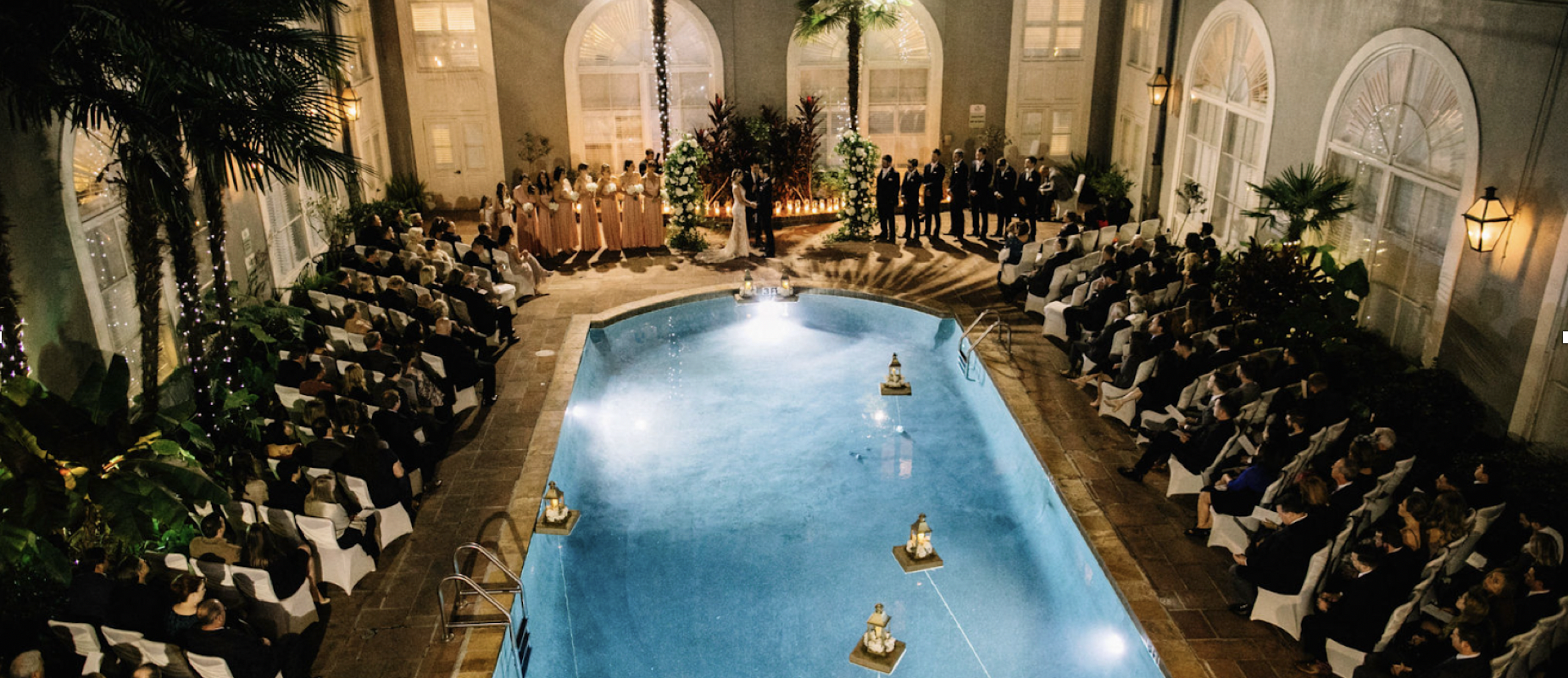 poolside at Bourbon Orleans