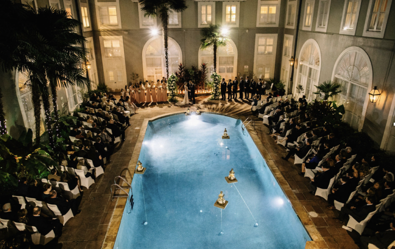 poolside at Bourbon Orleans