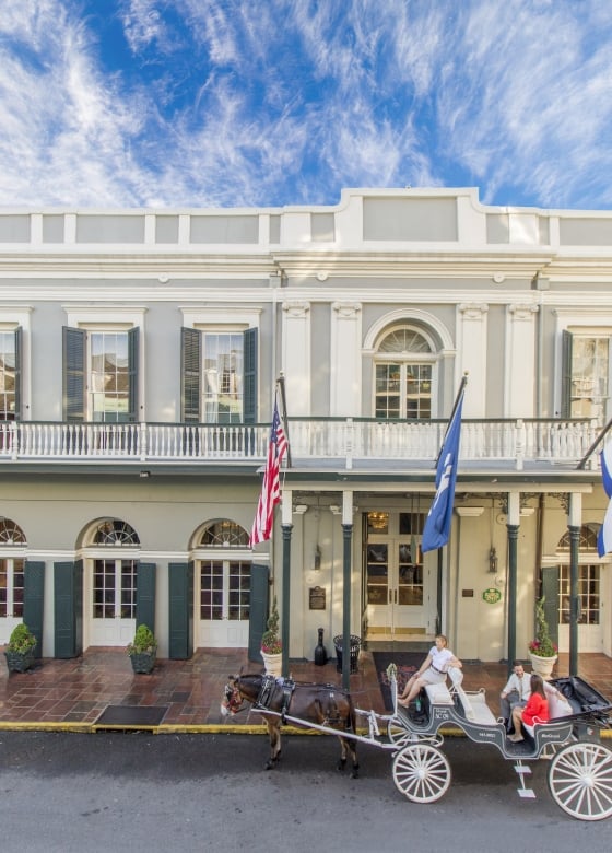 Front of Bourbon Orleans