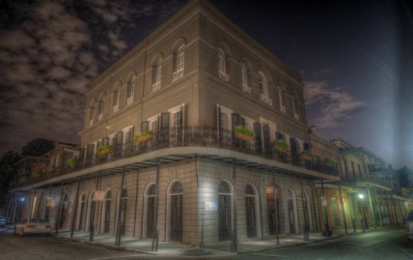 Ghost tour at Bourbon hotel