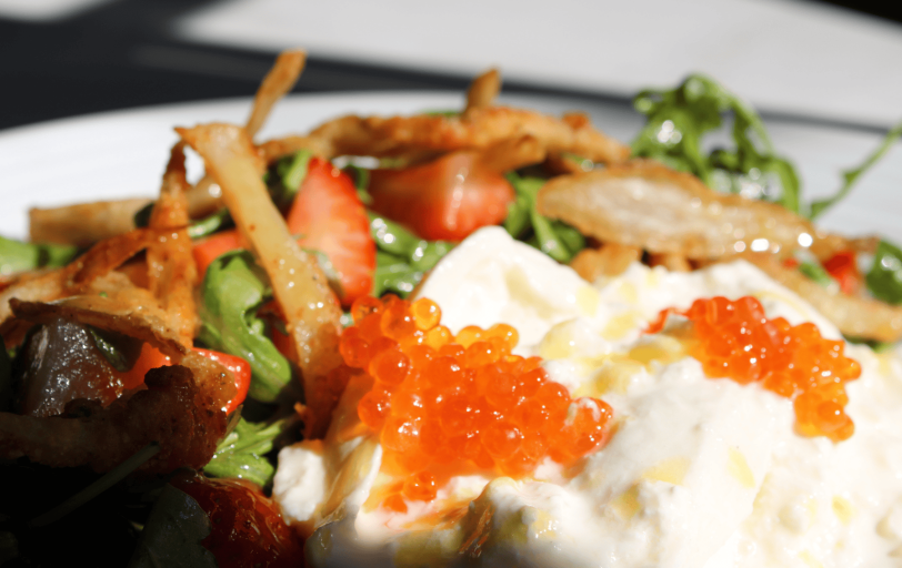 Strawberry and Burrata Salad